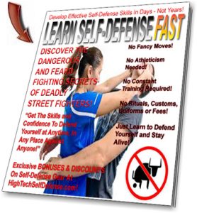 Learn Self-Defense Fast Newsletter