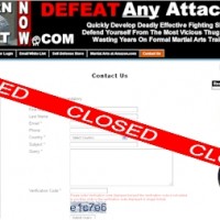 Learn2FIghtNow.com Closed