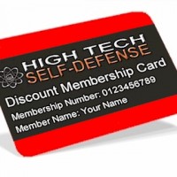 High Tech Self-Defense Discount Membership Card